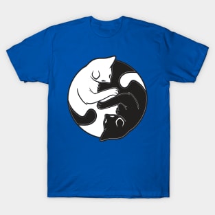 Yin Yang Cats T-Shirt